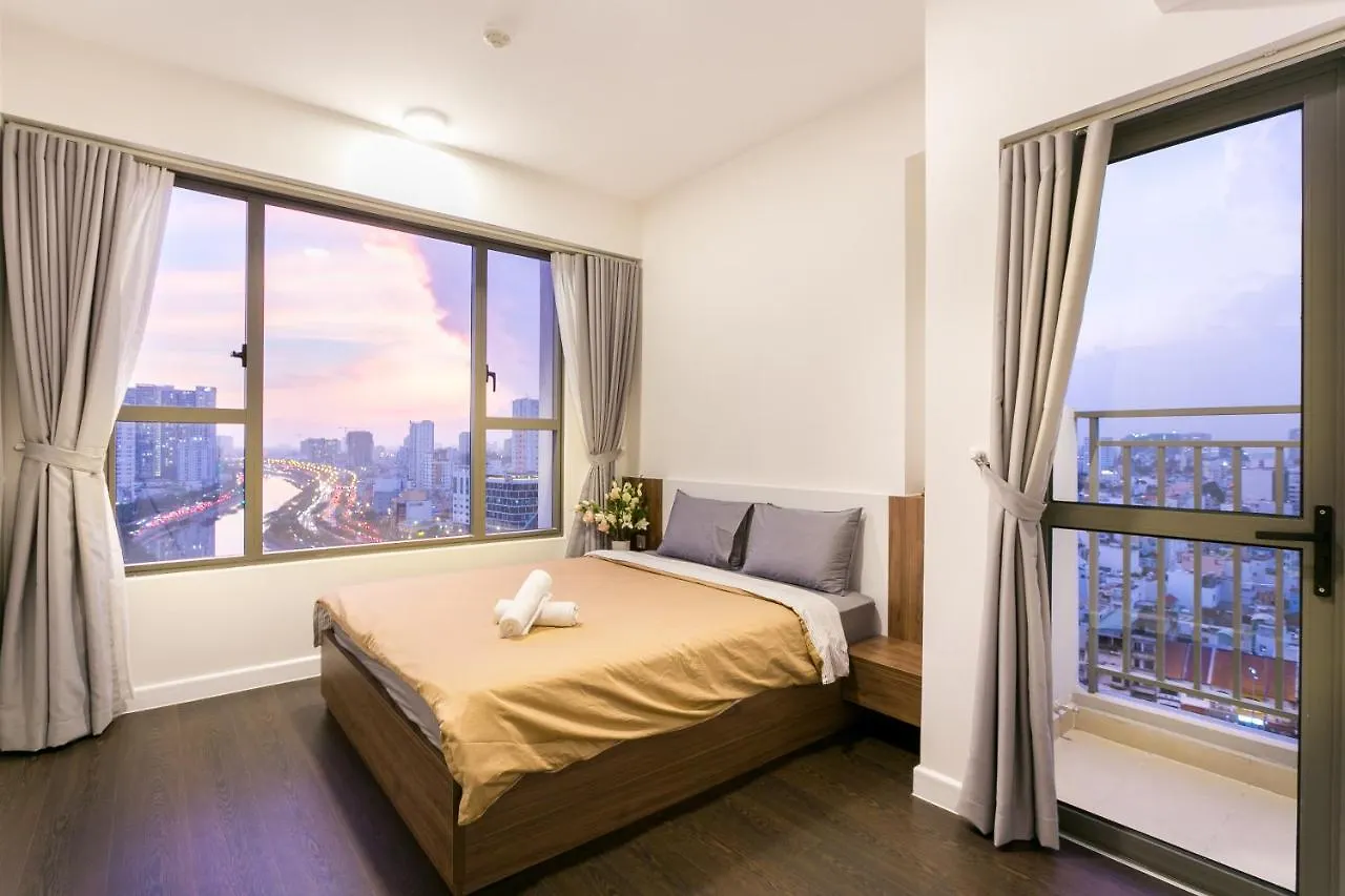 مدينة هوشي منه Poseidon Cbd Rivergate Apartment Free Pool & Gym مدينة هوشي منه